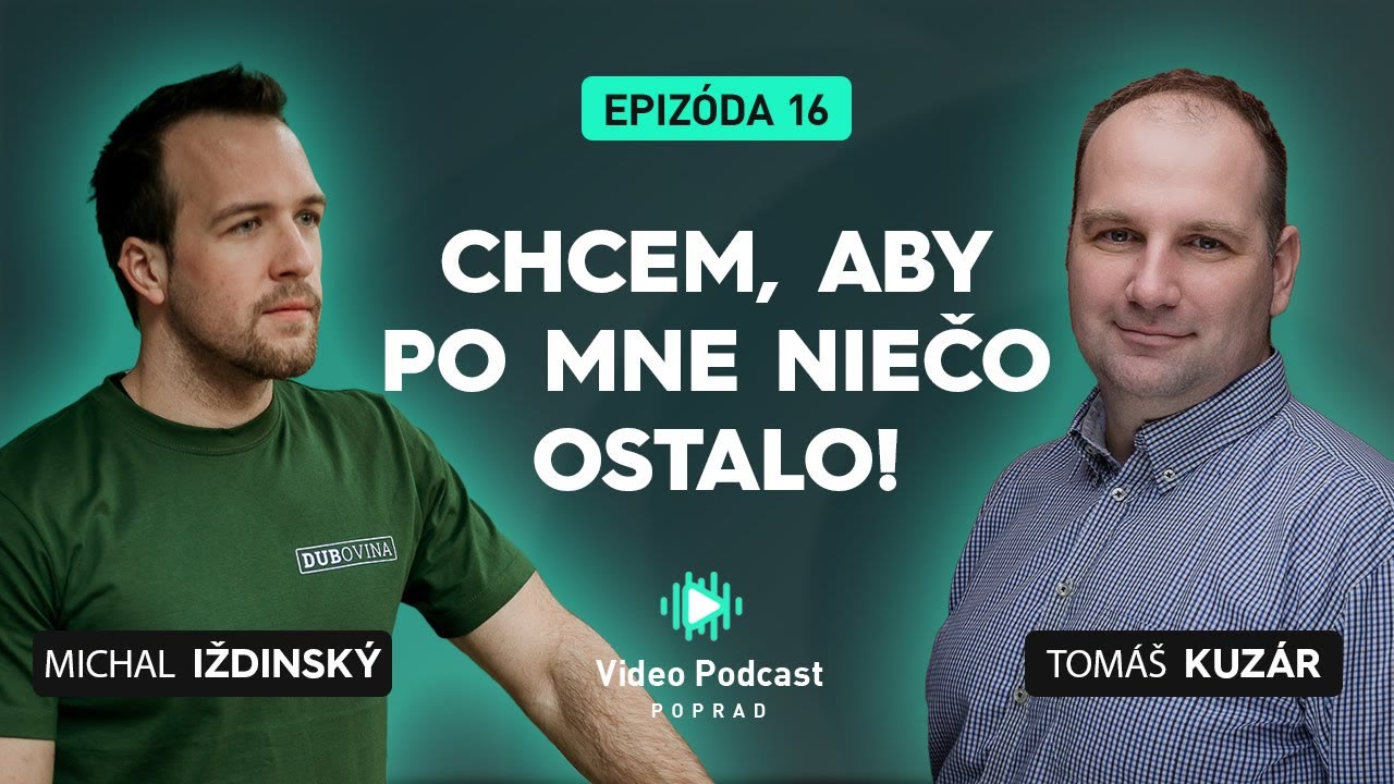 Stolár Michal Iždinský z Dubovina – Chcem, aby po mne niečo ostalo