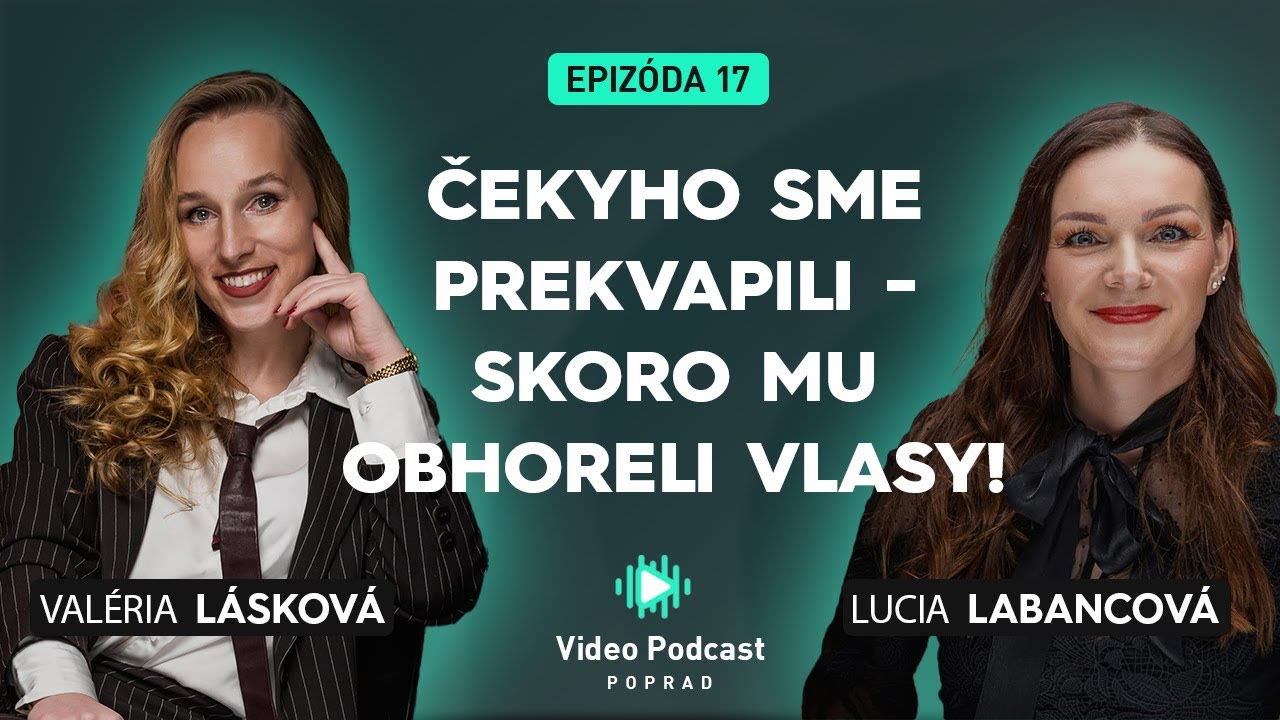 Hlasy Popradu: Valéria Lásková. Čekyho sme prekvapili – Skoro mu obhoreli vlasy!